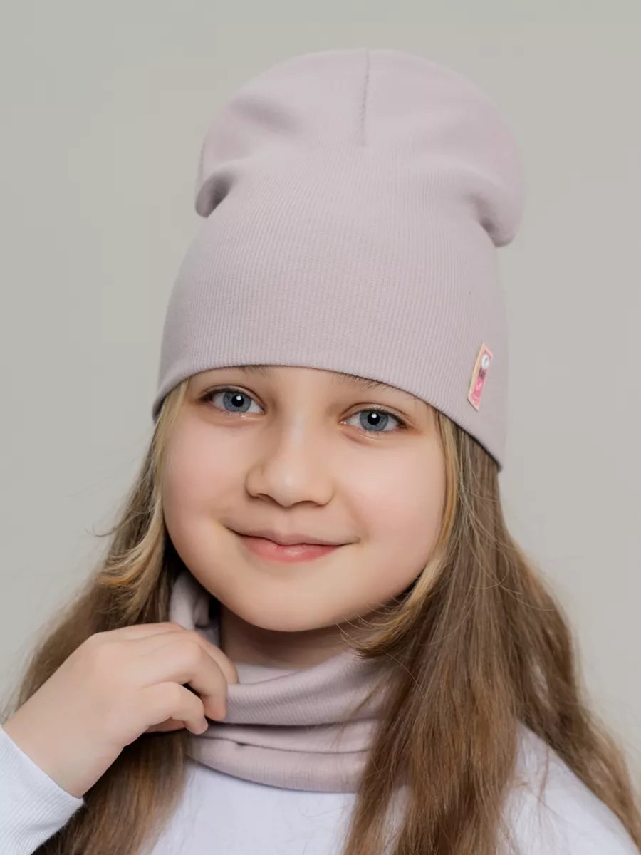 Шапка снуд демисезонная