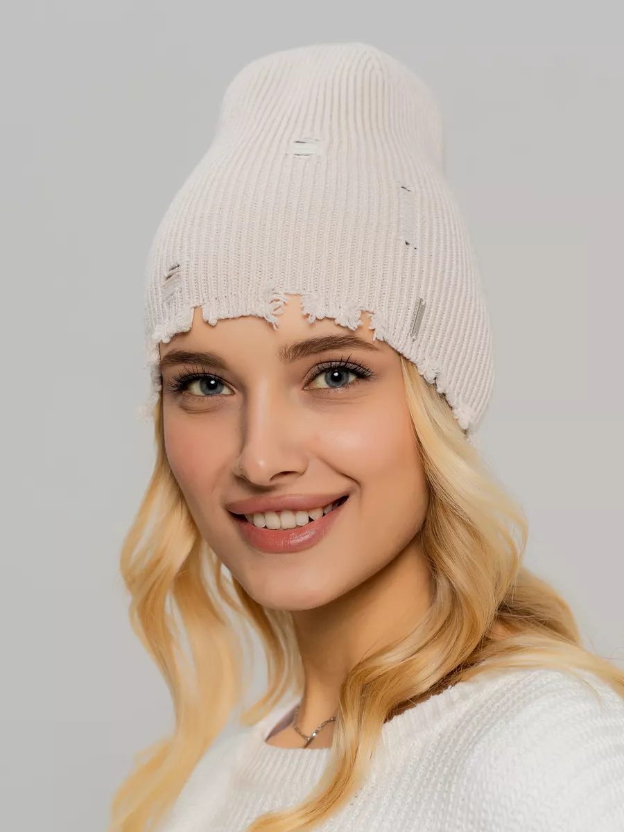 Шапка тыковка рваная